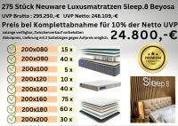 Händler Sonderposten 275 Luxus Matratzen Neuware UVP 295.000€ Brandenburg - Großbeeren Vorschau
