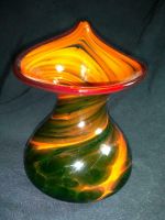 Selten Glaskunst Vase Glas Handarbeit Signiert Künstlerglas Mecklenburg-Vorpommern - Schönwalde (Vorpommern) Vorschau