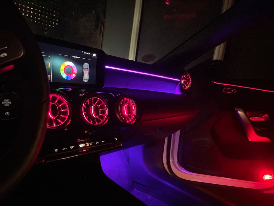 ✅ Mercedes Benz LED Luftdüsen Burmester Ambiente Beleuchtung ✅ in Recklinghausen