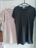 H&M, Gr. L/XL, Shirts, Perlen, rosa, grau, edel Nordrhein-Westfalen - Schwelm Vorschau