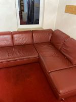 Große Echtlederwohnlandschaft,Sofa, rot Baden-Württemberg - Müllheim Vorschau