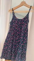 Schwarzes Sommerkleid mit pinken Blumen Hessen - Hofheim am Taunus Vorschau