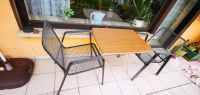 Gartentisch / Balkontisch mit 2 Stühlen aus Metall Hessen - Butzbach Vorschau