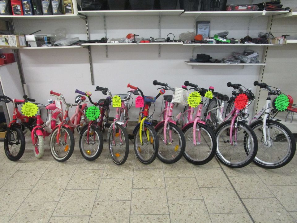 Kinderfahrräder von 12 bis 18 Zoll in Kreuztal