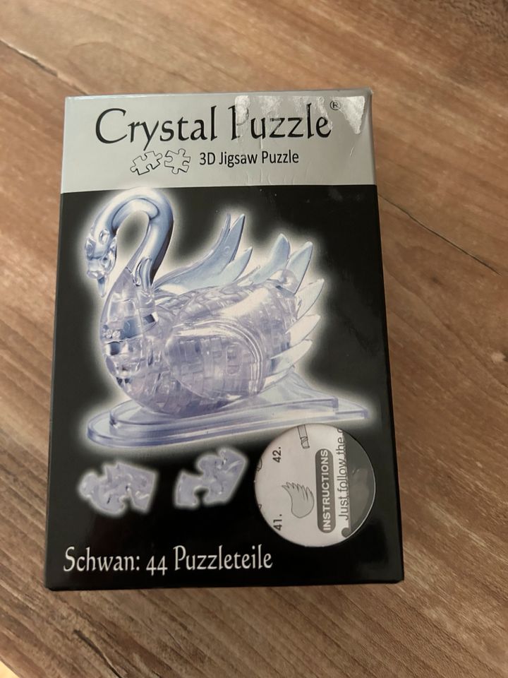Chrystal Puzzle Schwan, neu, 44 Teile, 14+ in Lorch