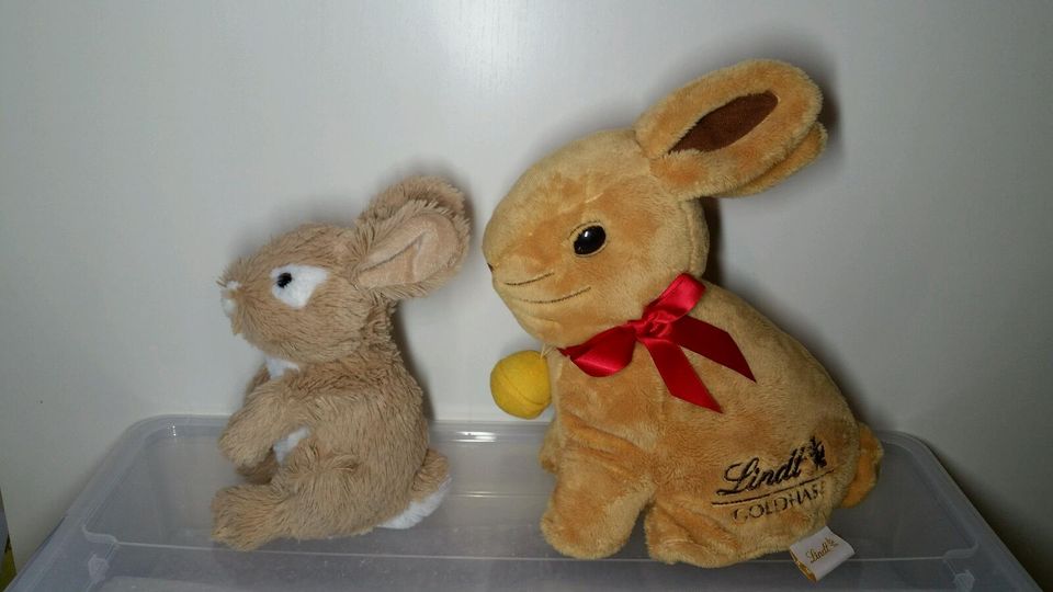 Tofifee Lindt Hase Ostern Osterhase goldhase Stofftier Kuscheltie in Ludwigshafen