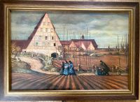 Bild / Gemälde „Der Kirchgang“ Rudolf Schiestl Nürnberg (Mittelfr) - Aussenstadt-Sued Vorschau