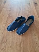 Dunkelblaue handgearbeitete  Espadrilles Gr. 37 NEU Baden-Württemberg - Metzingen Vorschau