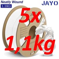 5x 1,1kg 3D Druck PETG Filament Ø1,75mm WEISS 12,00€/kg sunlu Bayern - Goldkronach Vorschau