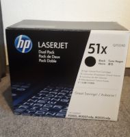 Doppelpack HP original Toner 51X Q7551X D Niedersachsen - Wedemark Vorschau