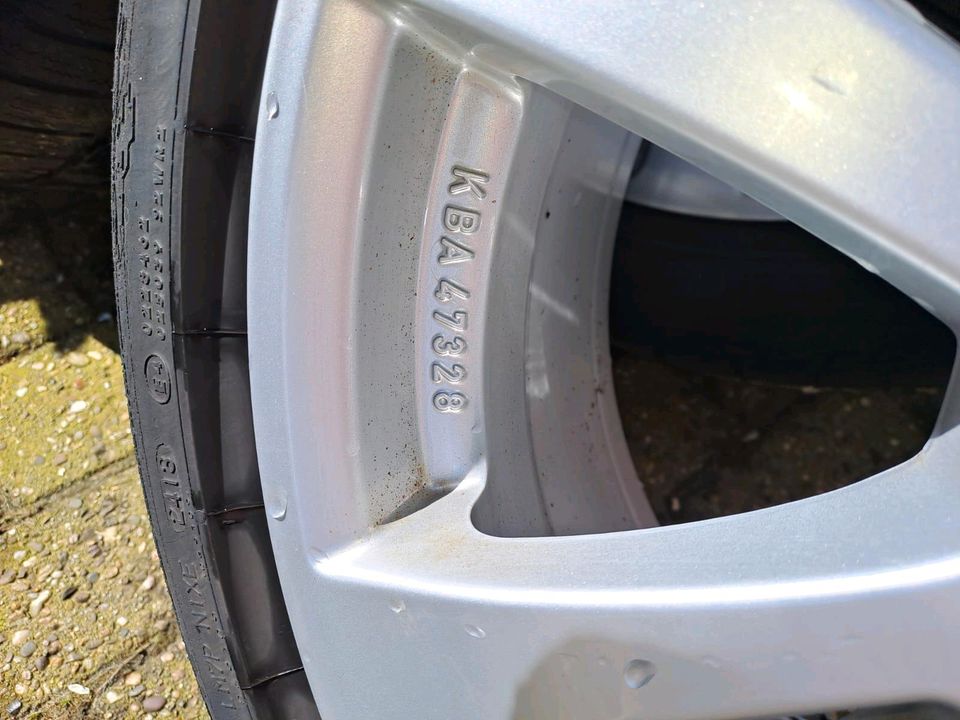 17 Zoll Alufelgen Mercedes C-Klasse zu verkaufen in Friedeburg