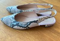 Maripé Slingpumps 40 beige pastell Schlange Struktur Hannover - Mitte Vorschau