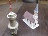 Faller, Pola, Kibri, H0, Kirche, Turm mit Funkmast mit LED Nordrhein-Westfalen - Ladbergen Vorschau