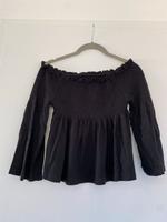 Bandeau Shirt Bluse schwarz in XS/34 von ASOS Bayern - Bayreuth Vorschau