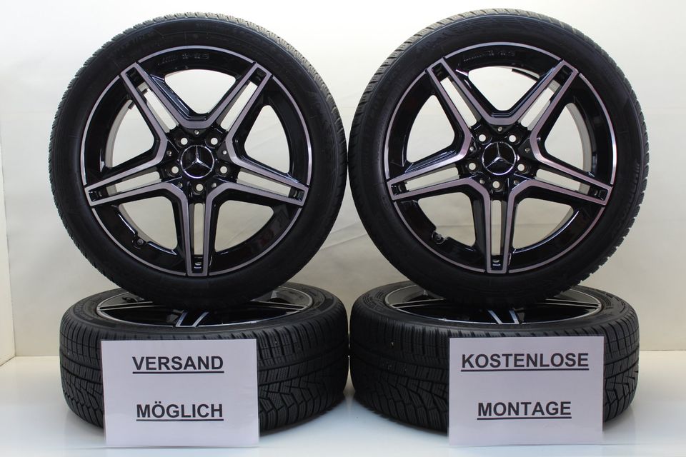 Orig.Mercedes A-CLA AMG Alufelgen Winter 225/45 R18 91H 6MM in Brackenheim