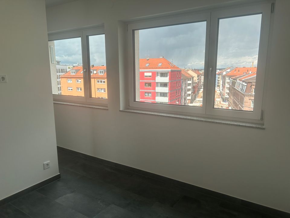 Neubau 2-Zimmer-Wohnung mit gehobener Innenausstattung mit EBK in Nürnberg (Mittelfr)