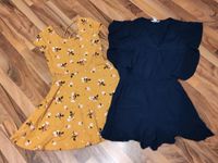 Gelbes Sommerkleid + blauer Jumpsuit, Gr. 36, H&M Bayern - Neutraubling Vorschau