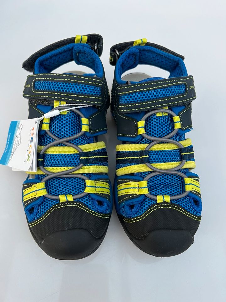 Geox Respira Sandale Trecking Neu 31 blau gelb in Oschatz