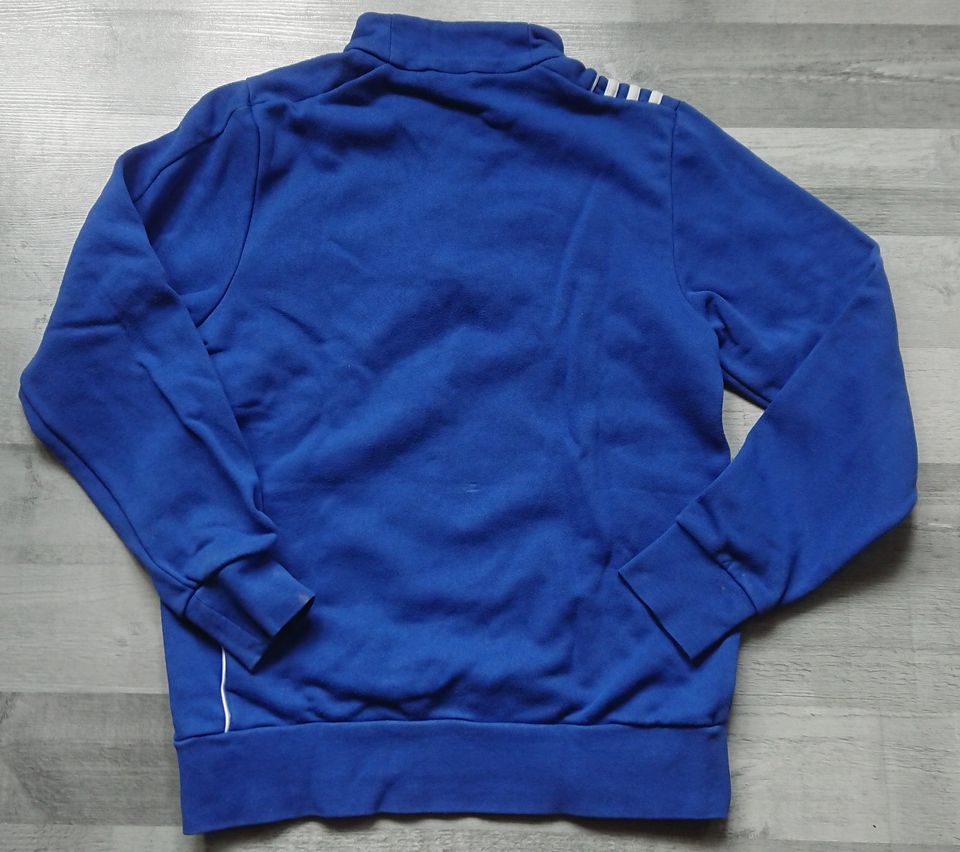 adidas Pullover blau Gr. 164 Sweatshirt Pulli Kinder in Bad Oldesloe