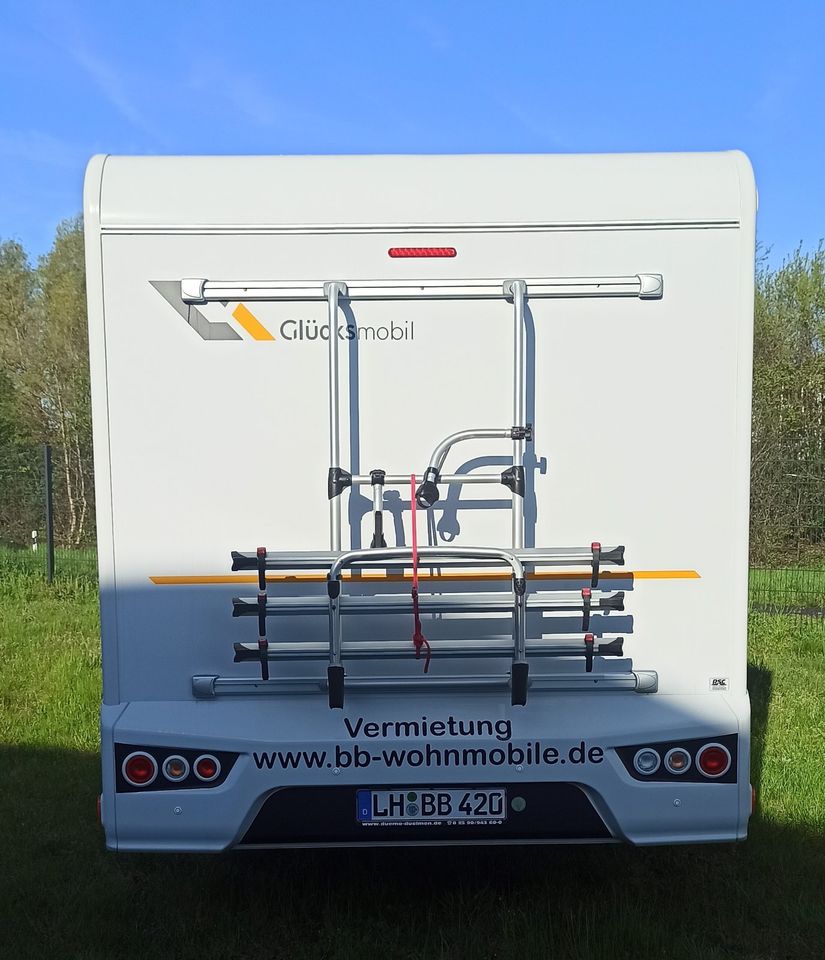 Wohnmobil Vermietung Sunliving S75SL teilintegriert mieten Olfen in Olfen