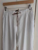 Massimo Dutti Leinenhose. gestreift. beige. gr. 34 Baden-Württemberg - Böblingen Vorschau
