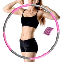 Profi Hula Hoop Reifen Fitness Reifen 8-teilig pink/grau Neu OVP Schleswig-Holstein - Stapelfeld Vorschau