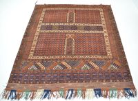 N367 handgeknüpfter Original Teppich Hajlu Afghan Wolle antik Dithmarschen - Sarzbüttel Vorschau