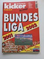 Kicker Heft Bundesliga 2001/2002 Bayern - Laufen Vorschau