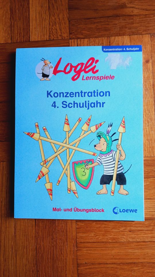 Loewe - Logli Lernspiele - Konzentration 4. Schuljahr - Block NEU in Sinzig