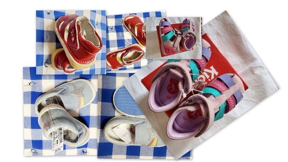 neu  Babyschuhe Modelle in der Gr.4, 21 und 23 in Dresden