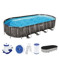 Bestway Frame Pool 732x366x122cm Komplettset mit Filterpumpe oval Bayern - Nandlstadt Vorschau