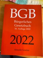 BGB von 2022, Bürgerliches Gesetzbuch, neu Hessen - Wetzlar Vorschau