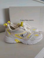 Calvin Klein Retro Tennis Sneaker yellow neon 39 Bayern - Oberviechtach Vorschau