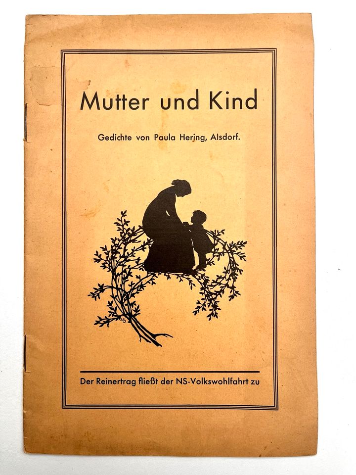 Mutter und Kind, Paula Hering, Gedichte, 1934, Alsdorf,Heidemanns in Heinsberg