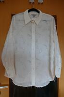 Bluse aus Strukturstoff festlich H&M Gr. XL wollweiß Bayern - Donauwörth Vorschau