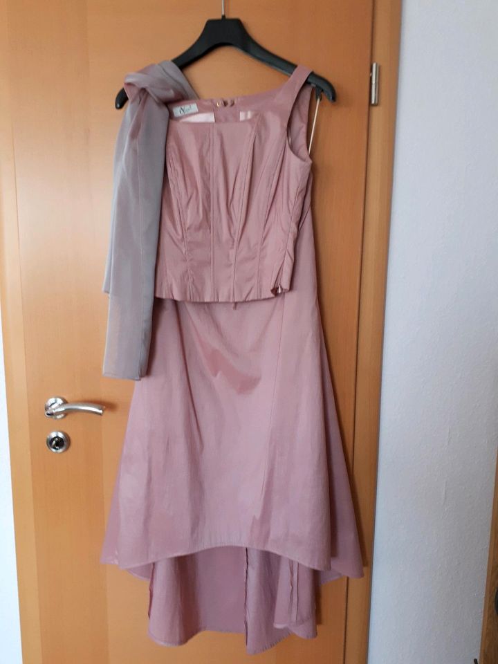 Zweiteiler Abendkleid Vivien Caron gr 36 mit Stola in Bünde