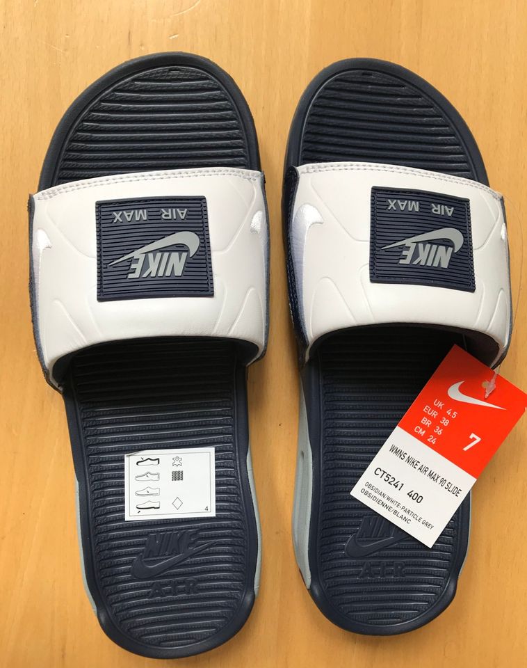 Nike Air Max 90 Slide Pantolette Gr. 38 neu in Nürnberg (Mittelfr)