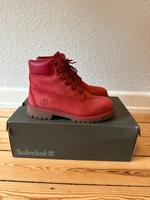 Timberland 6 In Premium Boots A13HV Red Nubuck Gr. 37,5 Rot Leder Hamburg-Nord - Hamburg Winterhude Vorschau