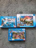 3xPuzzle/Puzzles je 100 Teile von Schleich/Ravensburger/Schmidt Nordrhein-Westfalen - Bergisch Gladbach Vorschau