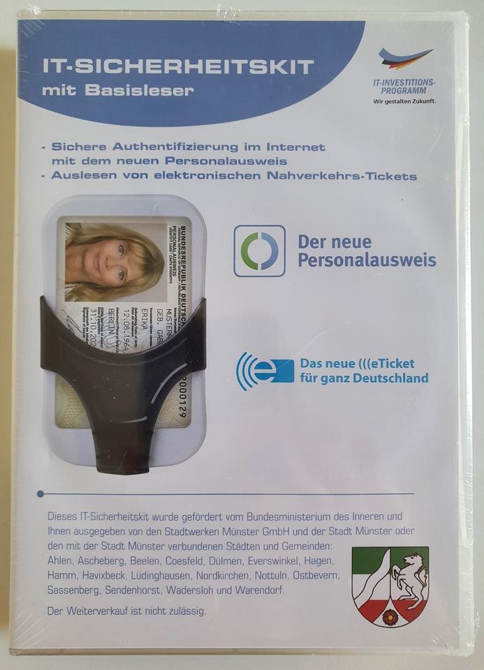 Personalausweis Lesegerät - IT-Sicherheitskit - NEU und OVP in  Nordrhein-Westfalen - Kaarst | eBay Kleinanzeigen ist jetzt Kleinanzeigen