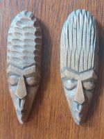 Zwei afrikanische Masken Wandschmuck Holz Essen-West - Frohnhausen Vorschau