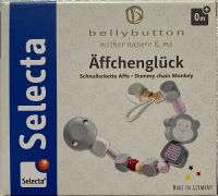 Selecta Bellybutton Äffchenglück Schnullerkette Holzspiel 64023 Bayern - Salgen Vorschau