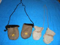 Baby Handschuhe, Fäustlinge, Lammfell,Leder Hessen - Offenbach Vorschau