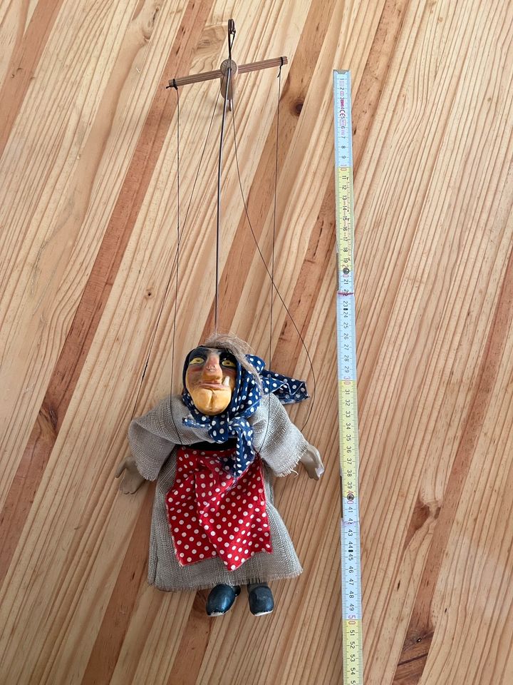 Hexe Marionette in Mockrehna