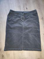 Rock Damenrock Cordrock grau Gr. 46 Saarland - Saarlouis Vorschau