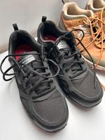 Sketchers schwarz, kaum getragen, Gr 45, schwarz Niedersachsen - Harsefeld Vorschau