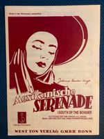 Mexikanische Serenade. Notenblatt, Notenheft von 1948 Berlin - Spandau Vorschau