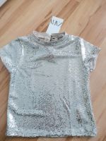 Mädchen Shirt Top Zara Pailletten Gr 152 Sachsen-Anhalt - Halle Vorschau