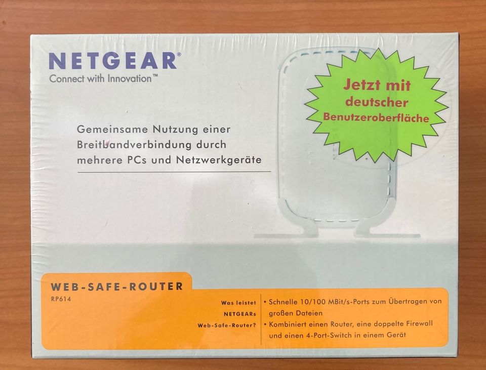 Netgear Web-Safe-Router RP614v4 NEU Originalverpackt 2 vorhanden in Rot am See