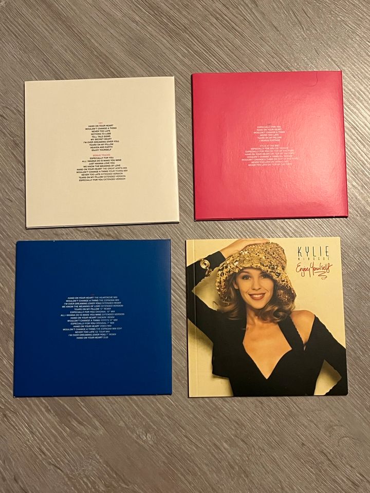 Kylie Minogue - Enjoy Yourself 2 CD + DVD Box Set in Celle